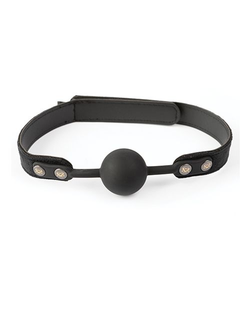 Sei Mio Strictly Come Quietly Soft Strap Silicone Ball Gag