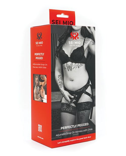 Sei Mio Perfectly Pegged Beginners Strap-On Harness & 5 Inch Dildo