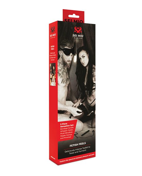 Sei Mio Fetish Feels Sensuous 5 Piece Sensation Kinky Kit
