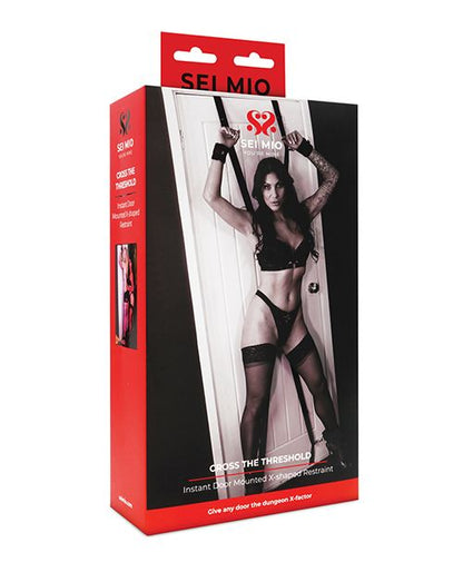 Sei Mio Cross the Threshold Door Bondage Cross System