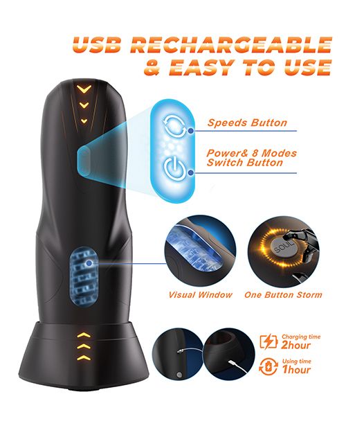 GalaxyVoy Thrusting & Rotating Masturbator