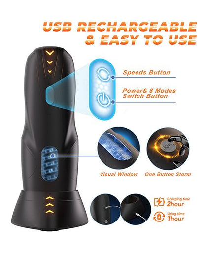 GalaxyVoy Thrusting & Rotating Masturbator