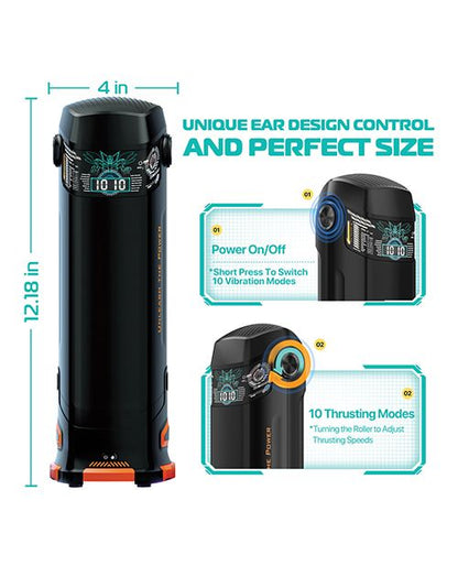 Titan Thrusting & Vibrating Masturbator