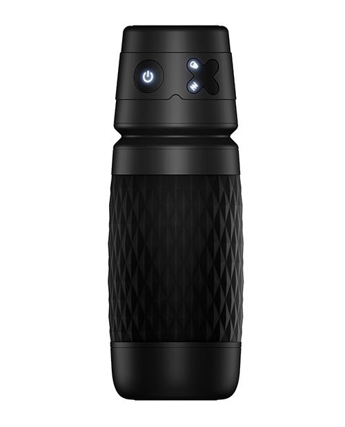 Warrior Sucking & Vibrating Masturbator