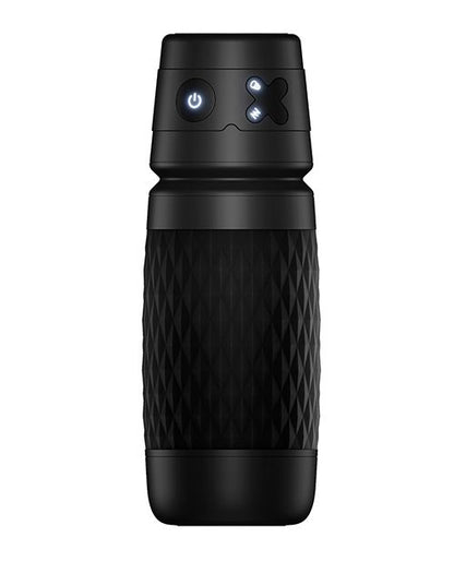 Warrior Sucking & Vibrating Masturbator