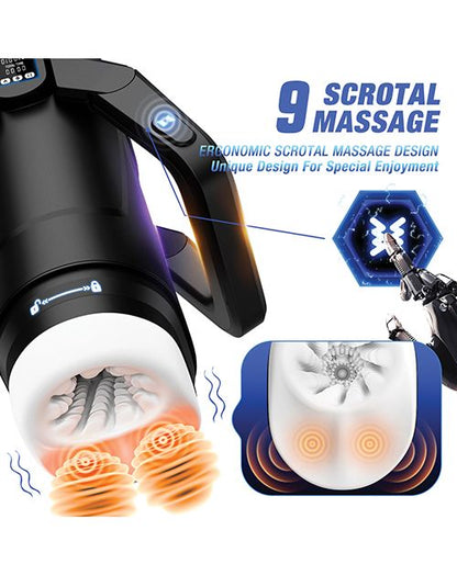 Wing Thrusting & Vibrating Masturbator