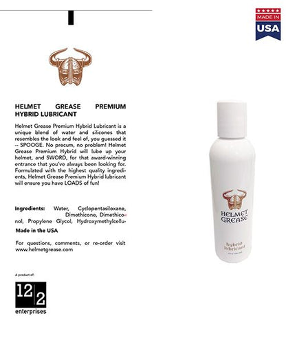 Helmet Grease Hybrid Lubricant