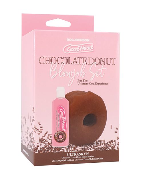 GoodHead Chocolate Donut Blowjob Set