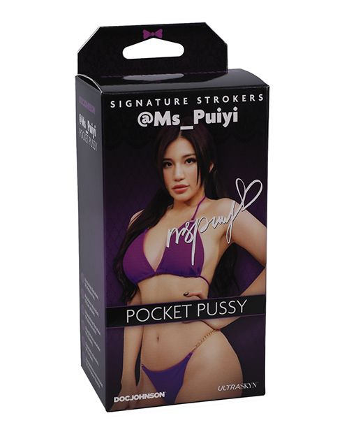 Signature Stroker Girls of Social Media Ultraskyn Pocket Pussy-@Ms_Puiyi