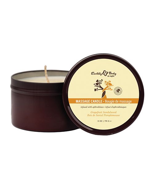 Earthly Body at Night Candle-Grapefruit Sandalwood