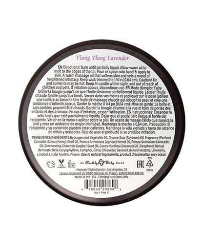 Earthly Body at Night Candle-Ylang Ylang Lavender