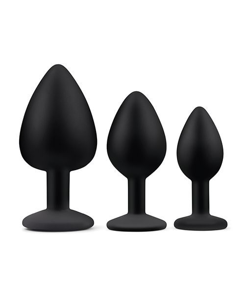 Gemsations 3 Piece Silicone Bling Bling Anal Training Set