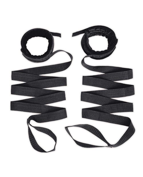 Lux Fetish 4 Piece Bondage Strap & Flogger Kit