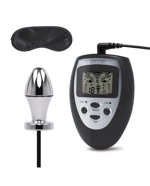 Lux Fetish Electro Sex Shock Butt Plug With Remote