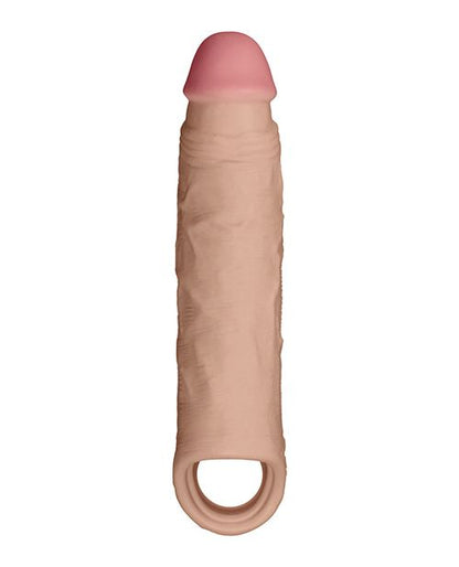 Shaft Model F Flexskin Liquid Silicone 8.8 Inch Sheath