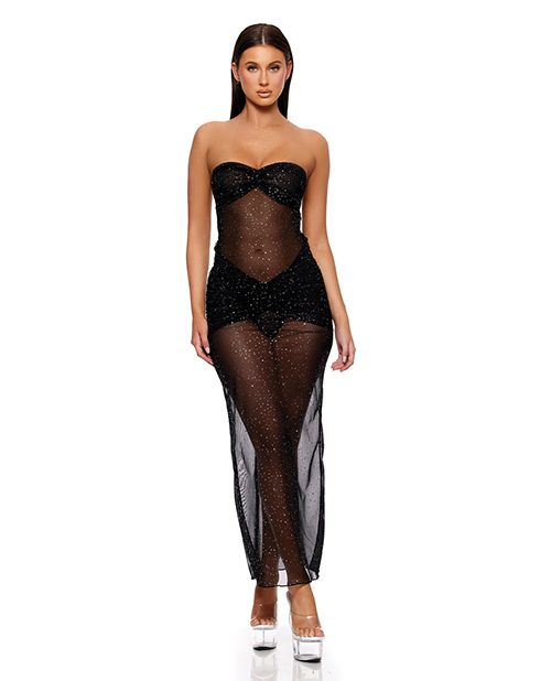 Forplay Private Party Glitter Dress With Thong