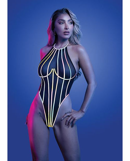 Glow Solar Flare Flash Reflective Binding Halter Tie Teddy