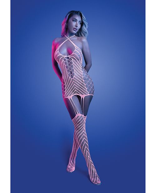 Glow Metamorphic Glow-in-the-Dark Bodystocking Dress