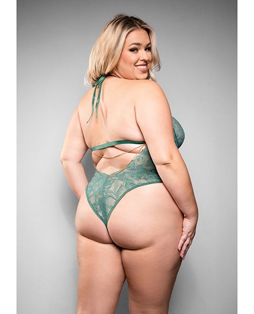 Temptress Aerin Lace Teddy With Removable Chain