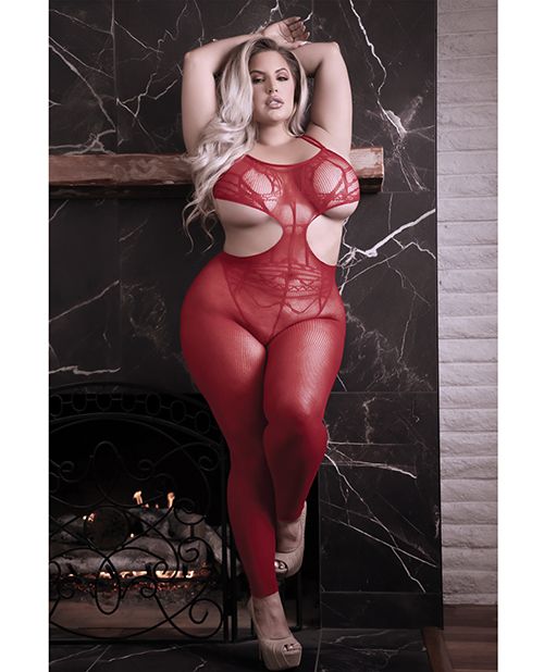 Sheer Fantasy Unforgettable Cut Out Bodystocking