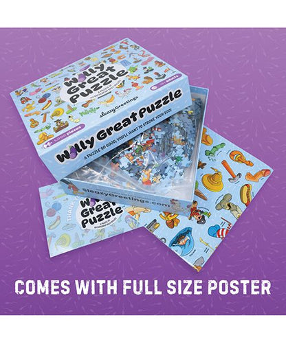 Sleazy Greetings Willy 1000 Piece Jigsaw Puzzle