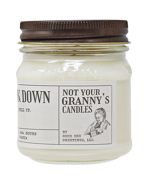 Sleazy Greetings Calm The Fuck Down Candle