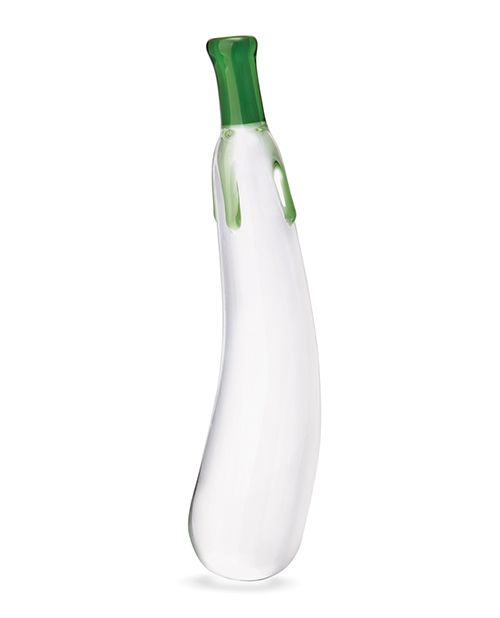 Glas 7.25 Inch Eggplant Ecstasy Dildo