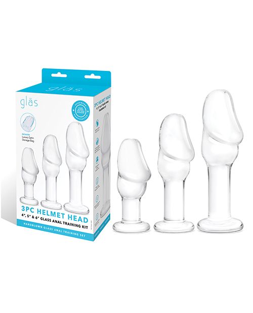 Glas Helmet Head Anal Training Kit