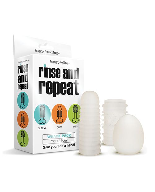 Happy Ending Rinse and Repeat Whack Pack Triple Play