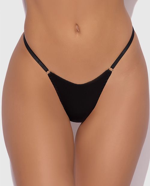 House of Desire Krystal Rhinestone Net Back G-String