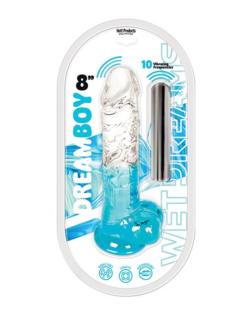Wet Dreams Dream Boy 8 Inch Jelly Vibrator