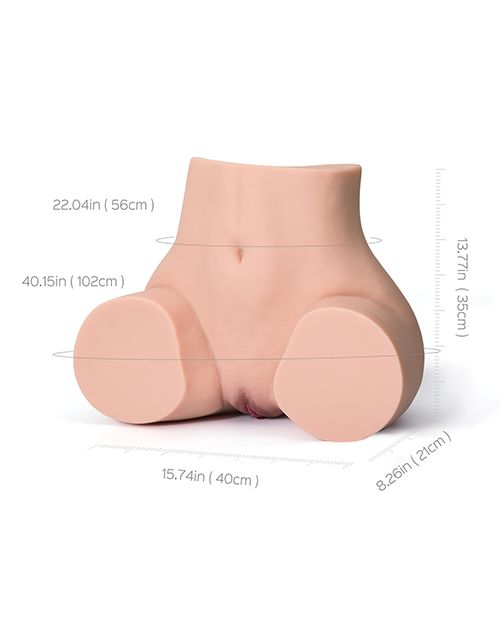 Honey Play Box Peach Realistic Butt With Vagina Anal Sex Doll Torso