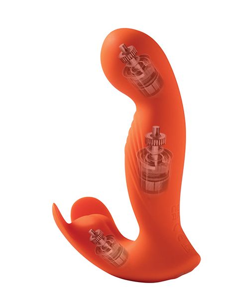 Honey Play Box Crave 3 G-Spot Vibrator with Rotating Massage Head & Clit Tickler