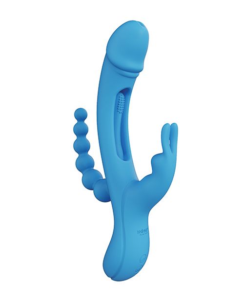 Honey Play Box Trilux Kinky Finger Rabbit Vibrator With Anal Beads