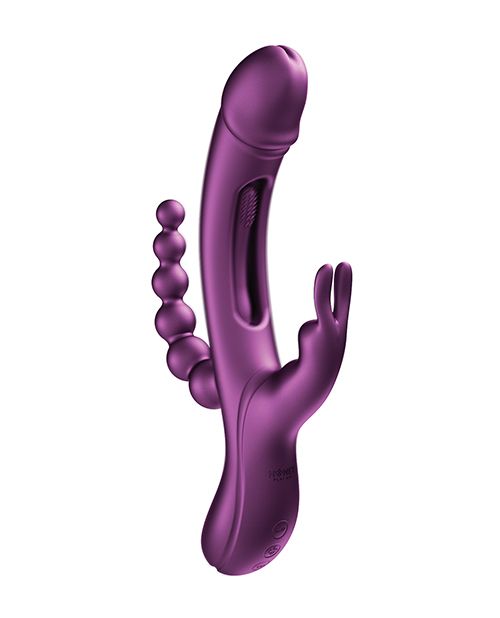 Honey Play Box Trilux Kinky Finger Rabbit Vibrator With Anal Beads
