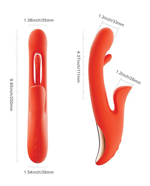 Honey Play Box Tressa App-Enabled Tapping Vibrator G-Spot and Clitoris Stimulator