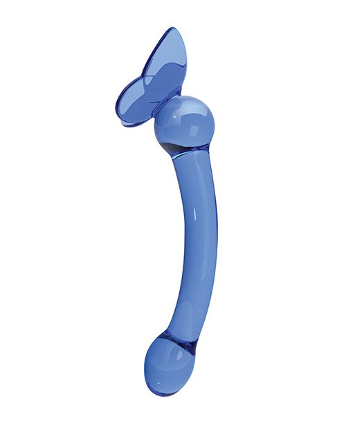 Glass Menagerie Butterfly Glass G Spot Dildo