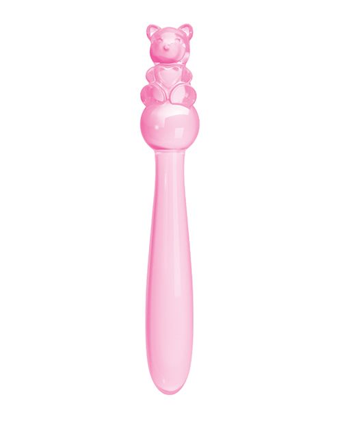 Glass Menagerie Teddy Glass Dildo