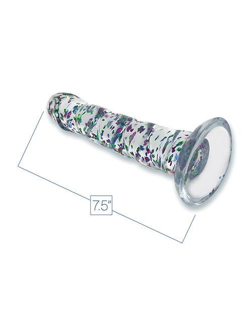 Glittergasm 7.5 Inch Swirls Dildo