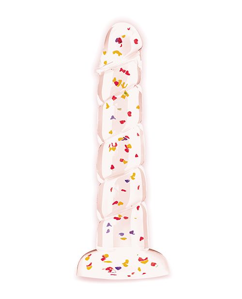 Glittergasm 7.5 Inch Swirls Dildo