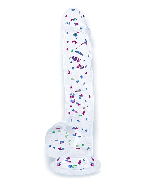 Glittergasm 8.5 Inch Ballsy Dildo