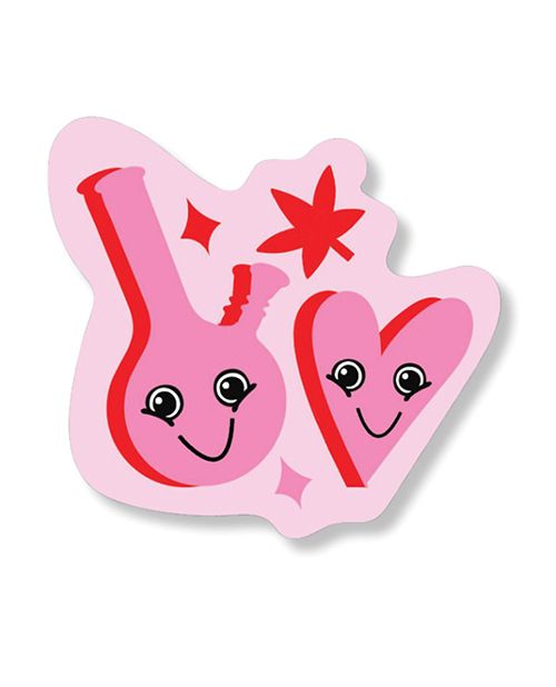 Kush Kards Stoner Besties Sticker