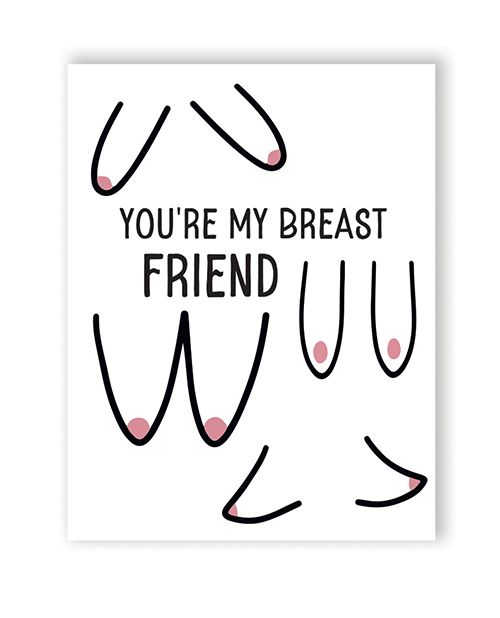 Kush Kards Breast Friend Card
