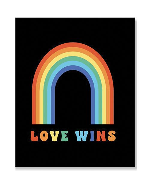 Kush Kards Love Wins Greeting Card