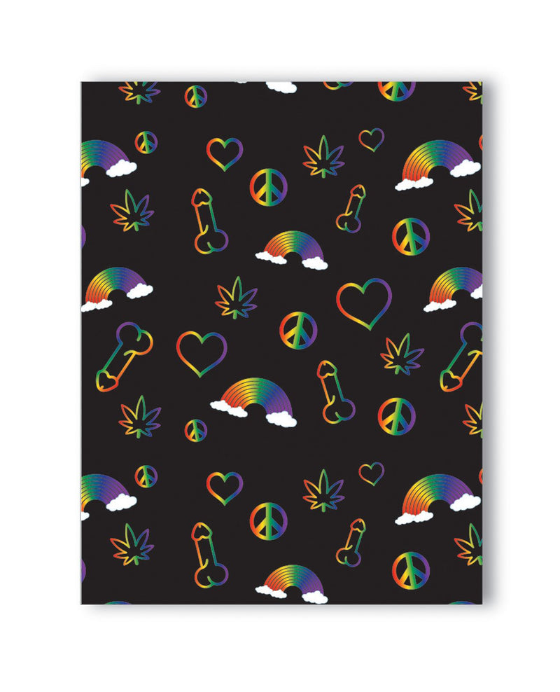 Kush Kards Rainbow Penis Card