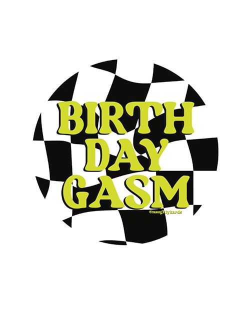 Kush Kards Birthday-Gasm Sticker