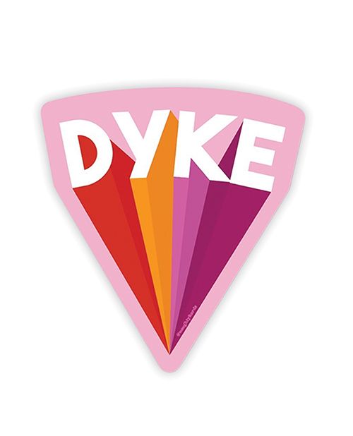 Kush Kards Dyke Sticker