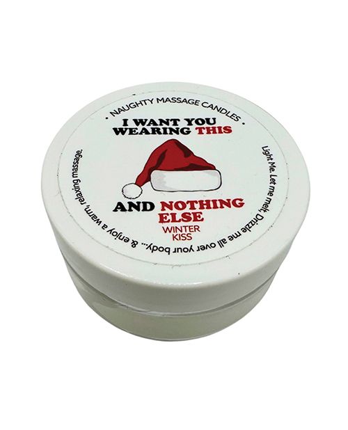 Holiday Mini Massage Candle-I Want You