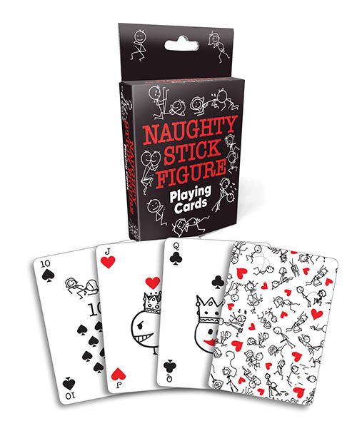 Little Genie Naughty Stick Figure Playing Cards