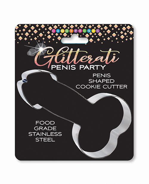 Candy Prints Glitterati Penis Cookie Cutter